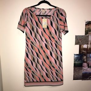 NWT MICHAEL KORS ABSTRACT DRESS